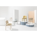 White Billiani stool